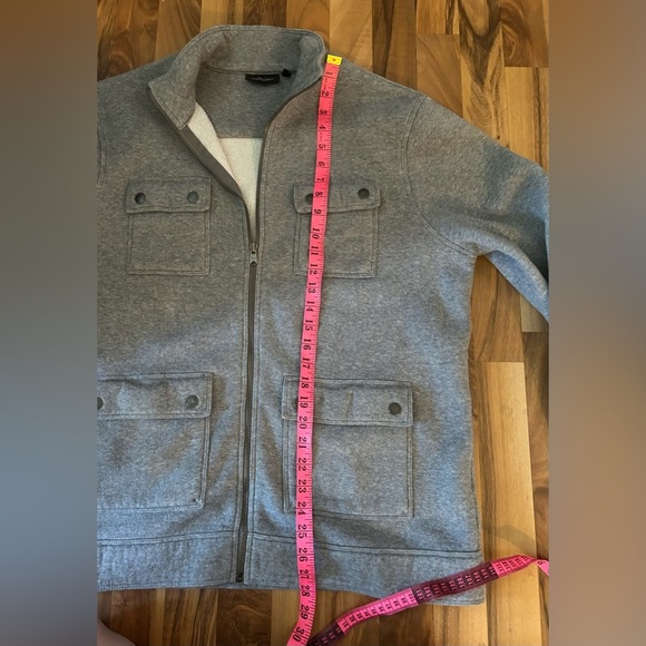 Marc Anthony Light Gray Shirt Jacket - Picture 4 of 7